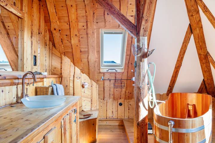 Ferienwohnung für 4 Personen, mit Garten am Vogelsberg Region