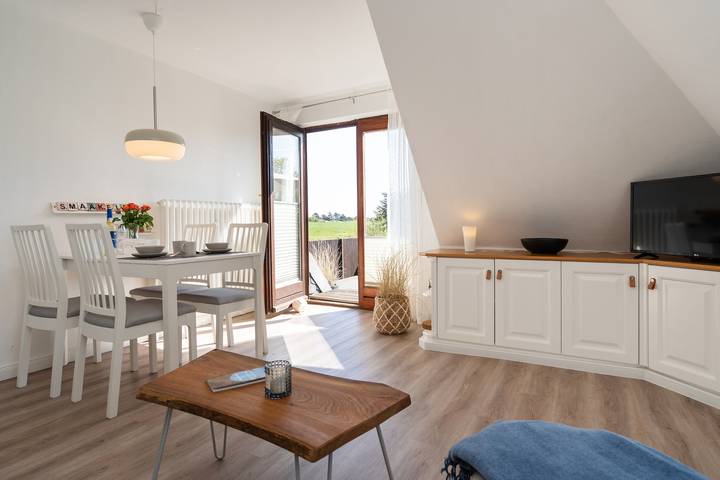 Ferienwohnung für 4 Personen, mit Balkon und Terrasse sowie Sauna in Sylt-Ost