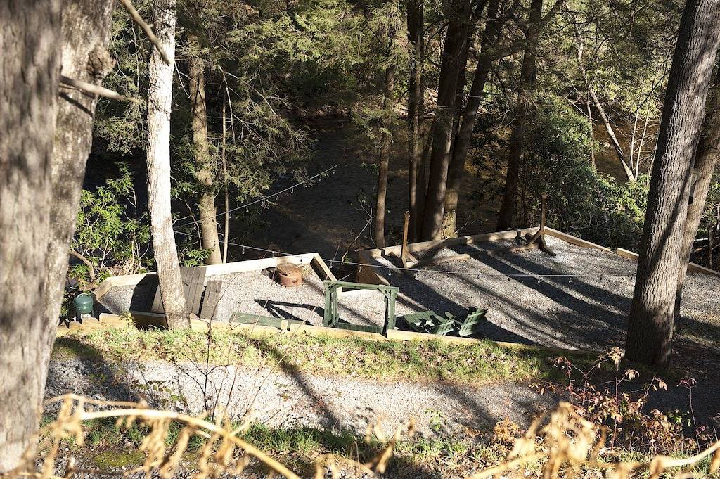 Berghütte Auf Cooper Creek in Chattahoochee National Forest