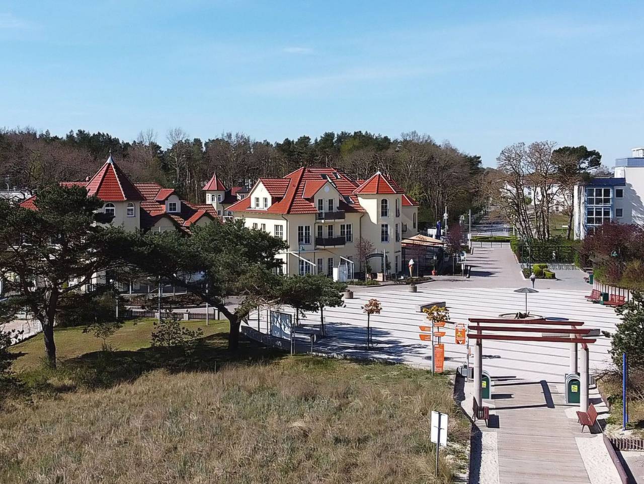 Ganze Ferienwohnung, Strandresidenz Karlshagen - Wohnung 5  Strandnest | 1. Og | Gemütliches Studio mit Kamin in Ostseebad Karlshagen, Karlshagen