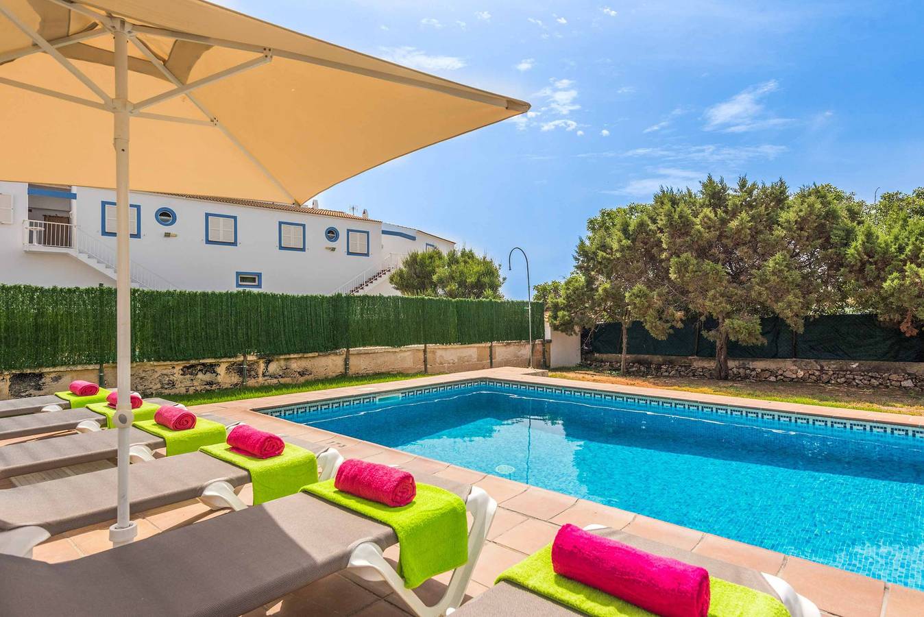 Villa pour 7 personnes avec terrasse in Cala Blanes, Ciutadella