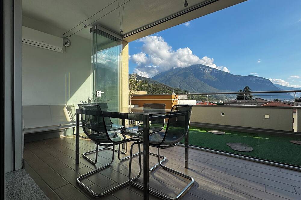 Ganze Wohnung, Skyview Mini-Attic | Trento South in Trient, Trentino