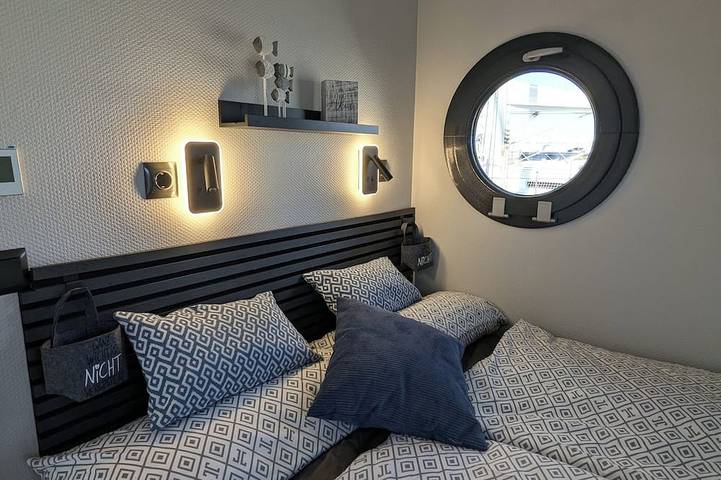 Hausboot für 4 Personen, mit Terrasse und Sauna an der Kieler Bucht - 3