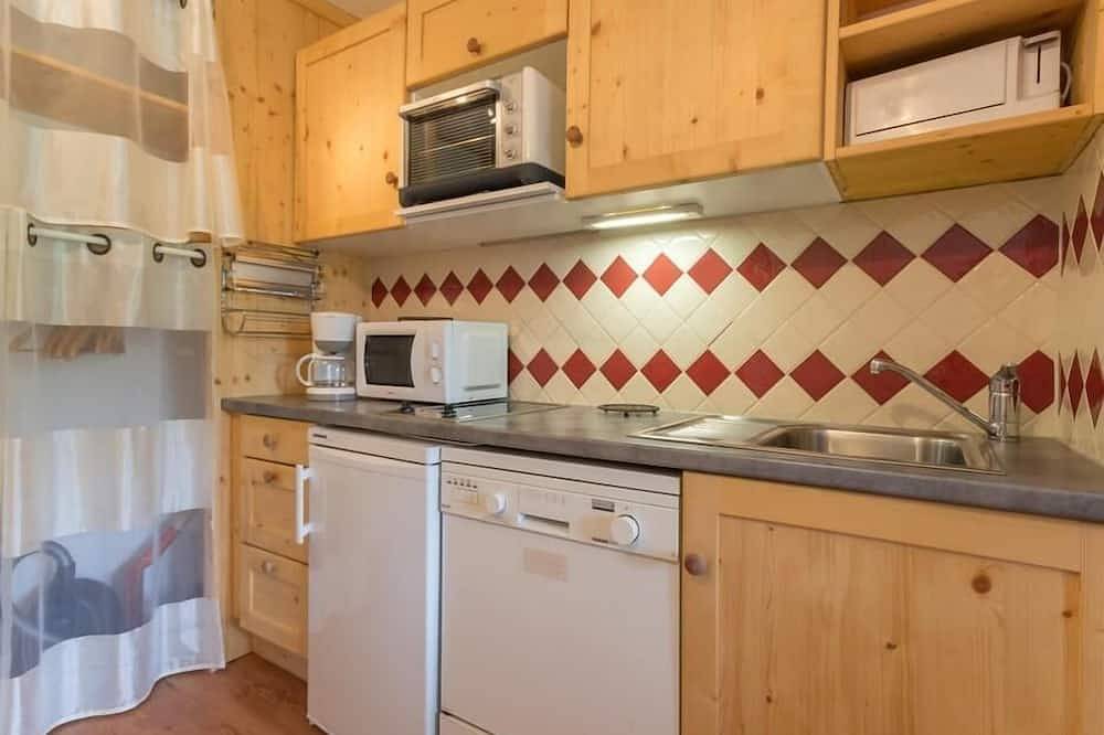 Apartamento entero, 150m del centro estación, Planta baja, vista montaña, balcón, tv, 27m², Montchavin La Plagne in La Plagne, Bellentre