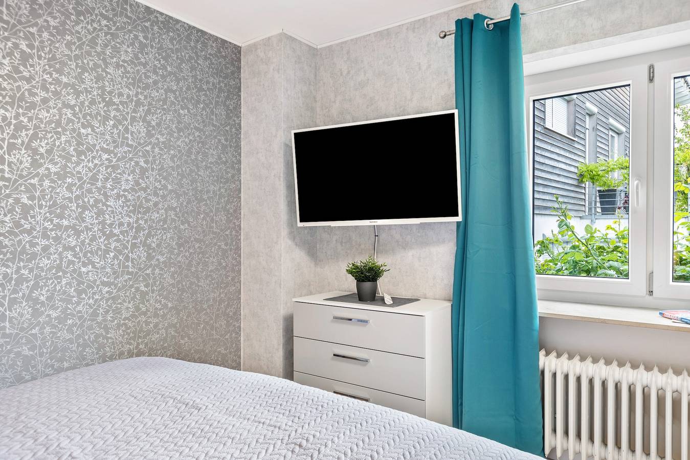 Ganze Wohnung, Apartment 'Gartenblick' mit Gemeinschaftsgarten und Wlan in Moos, Untersee
