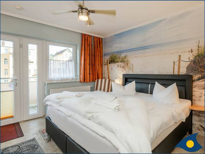 Bungalow für 2 Personen, mit Balkon und Garten auf Usedom - 4