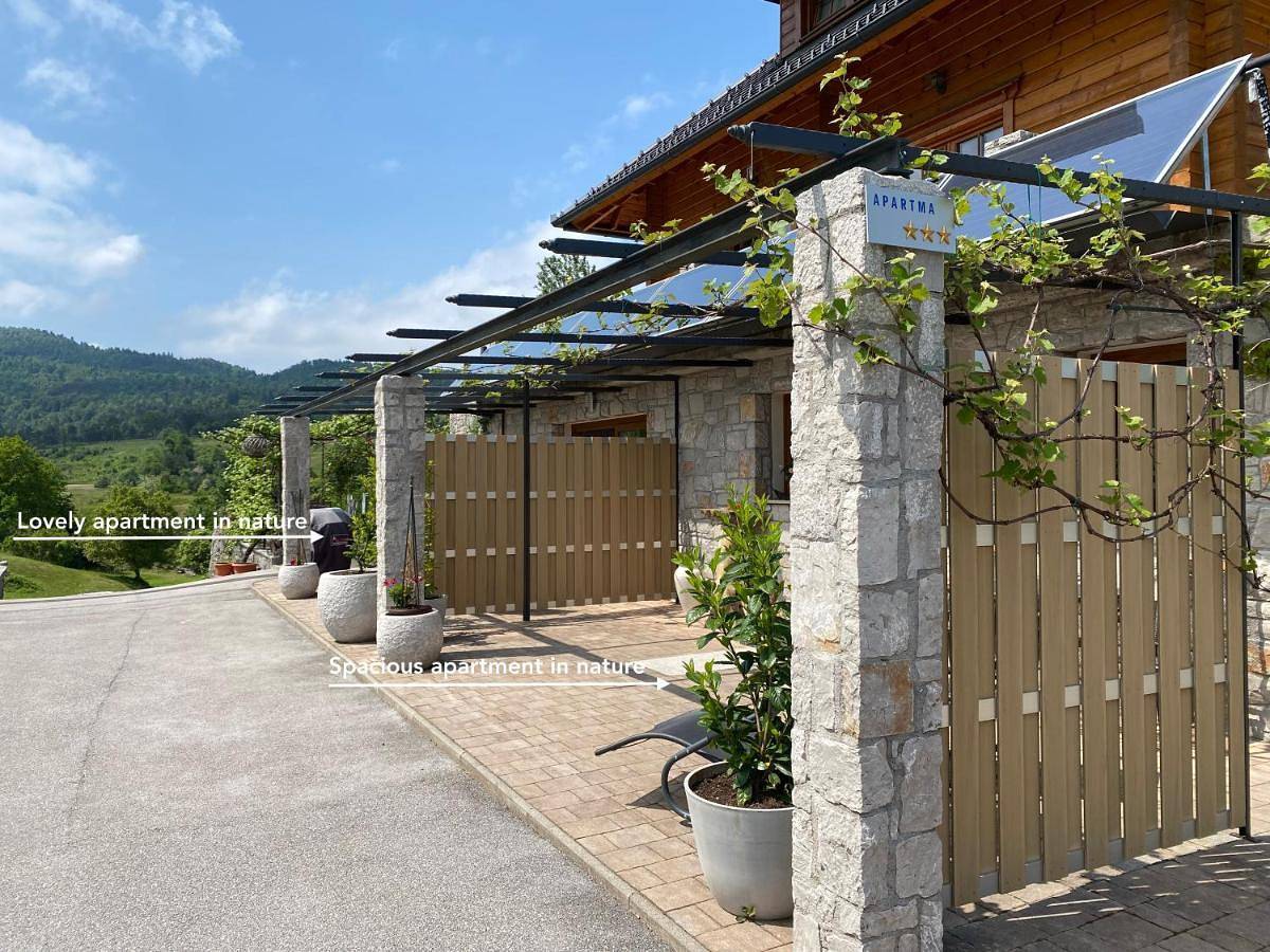 Ganze Wohnung, Spacious apartment in nature with sauna! in Postojna, Innerkrain-Karst