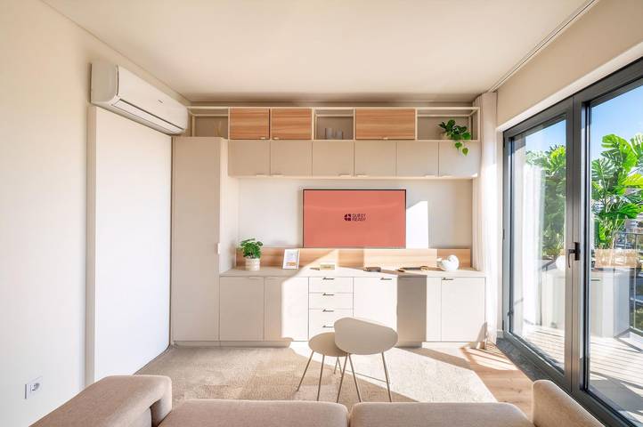 Apartamento de férias para 6 pessoas, com varanda em Lumiar