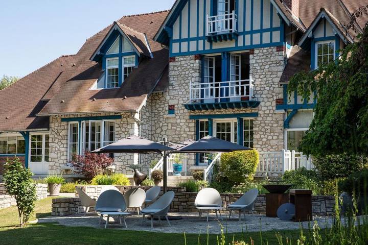 Hôtel pour 2 personnes, avec Balcon ainsi que Terrasse et Jardin