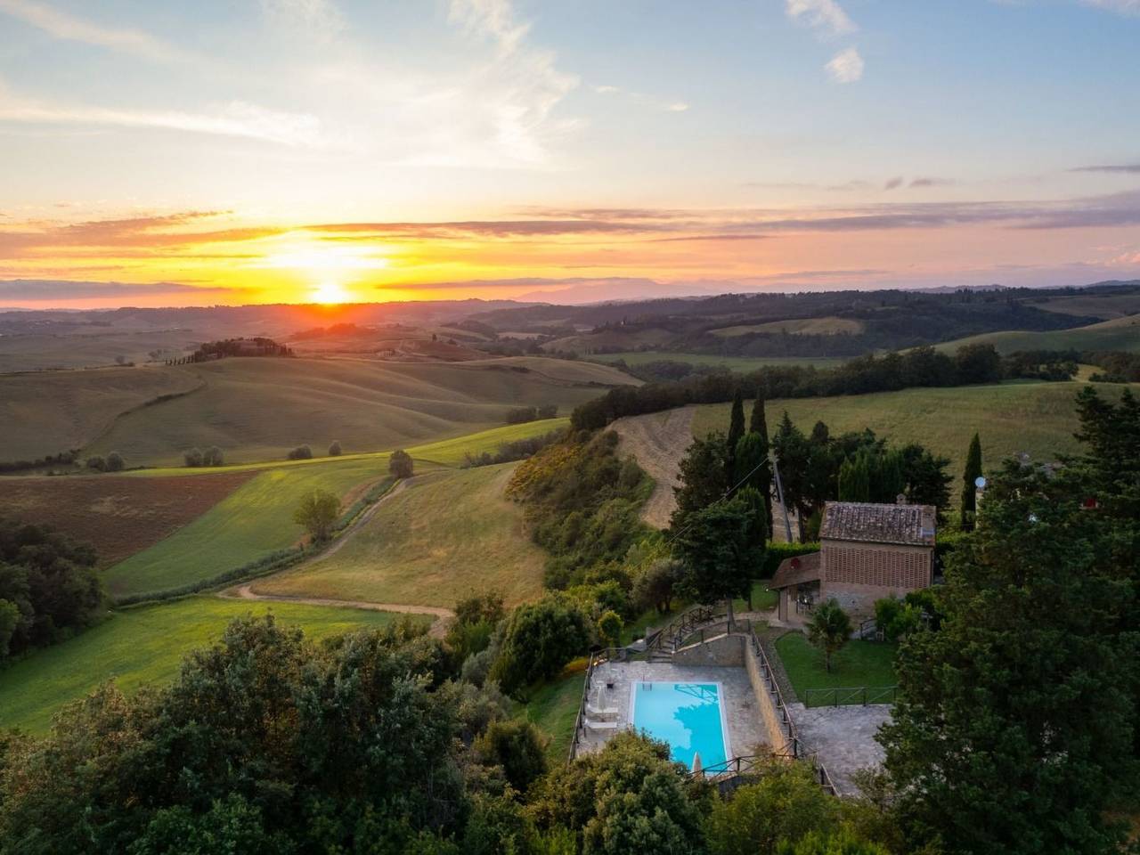 Villa Frantusina in Volterra, Pisa Provinz