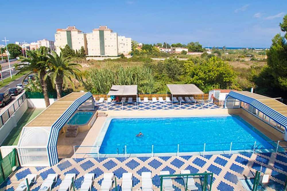 Familien-Bungalow mit Terrasse, 2 Schlafzimmer in Gandia, Costa de Valencia