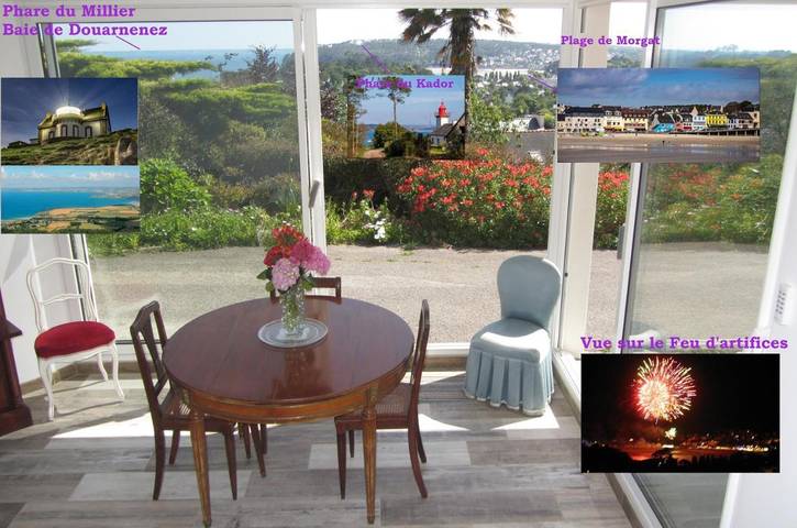 Appartement de vacances pour 2 personnes, avec jardin et vue