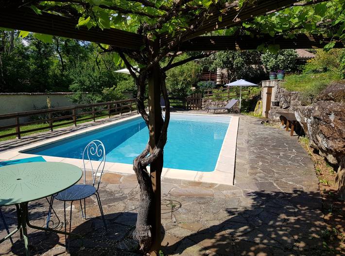 Chambre d’hôte pour 2 personnes, avec piscine et jardin, animaux acceptés dans Parc naturel régional des Monts d'Ardèche - 3