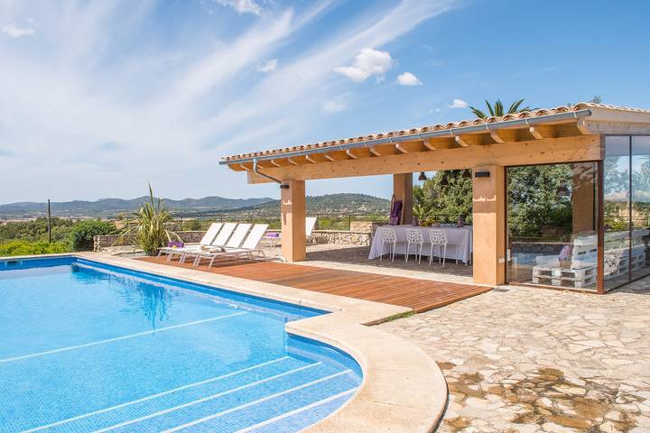 Villa für 8 Personen, mit Pool und Garten in Sant Llorenç des Cardassar