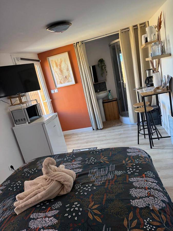 Double Room with Terrace in Pontorson, Région d'Avranches