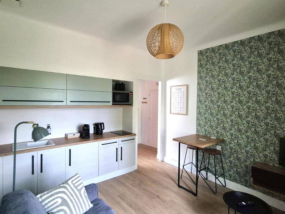 Appartement entier, L'Olivier Studio Cosy & Calme Idéal Duo ou Pro in Trévoux, Ain