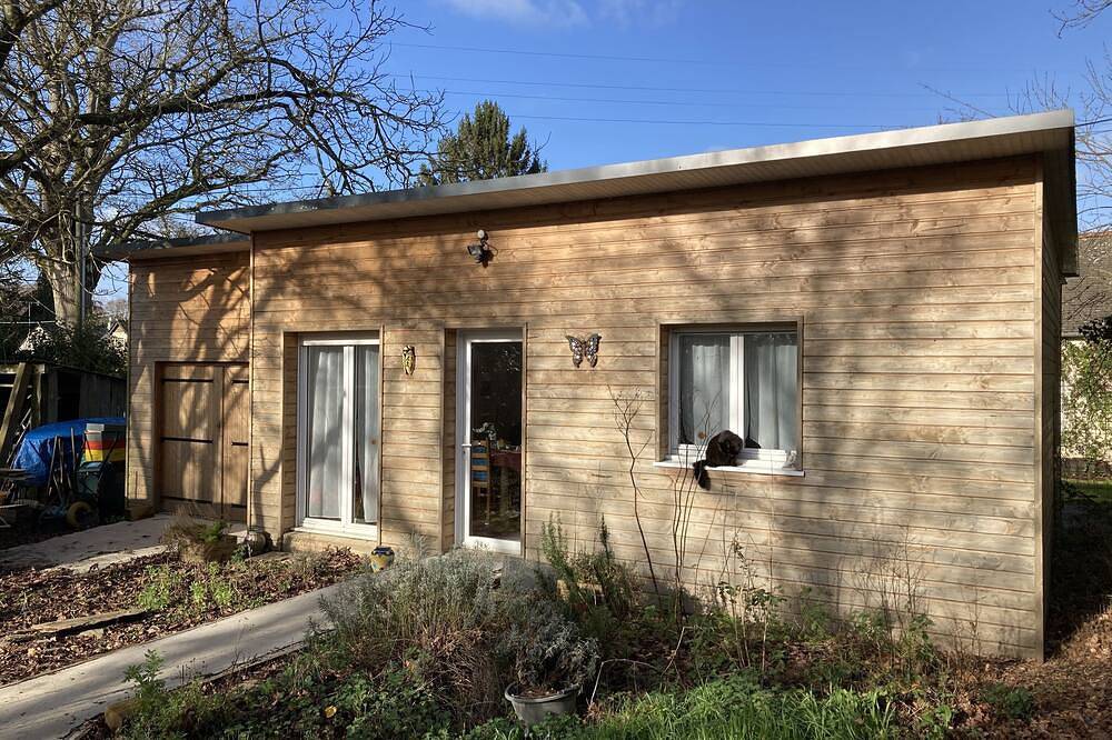 Peaceful wooden house 35m2 for up to 4 people in Guémené-Penfao, Châteaubriant