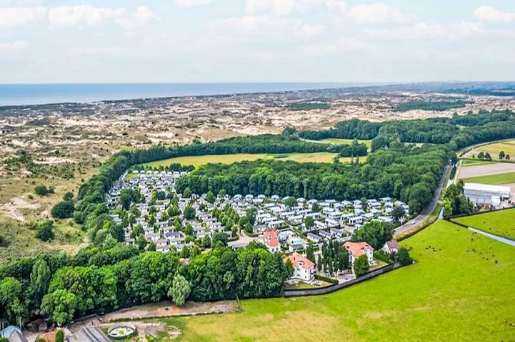 Chalet voor 5 personen, met zwembad en tuin in Noordwijk