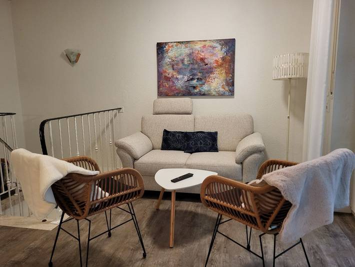 Ferienwohnung für 4 Personen, mit Balkon und Garten sowie Sauna in Varel