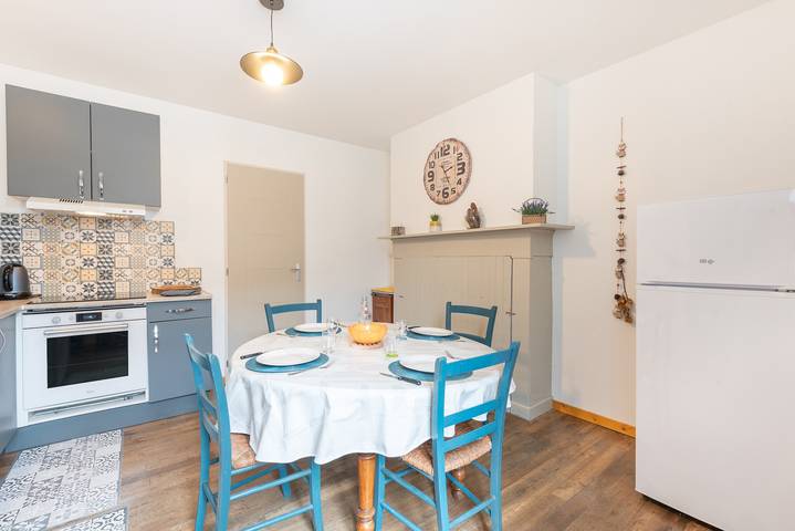 Maison de vacances "Chez Bob" avec vue sur les montagnes et Wi-Fi in Hèches, Hautes-Pyrénées