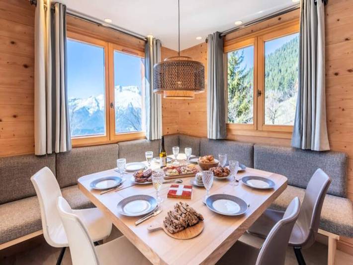 Chalet pour 8 personnes, avec sauna à Manigod