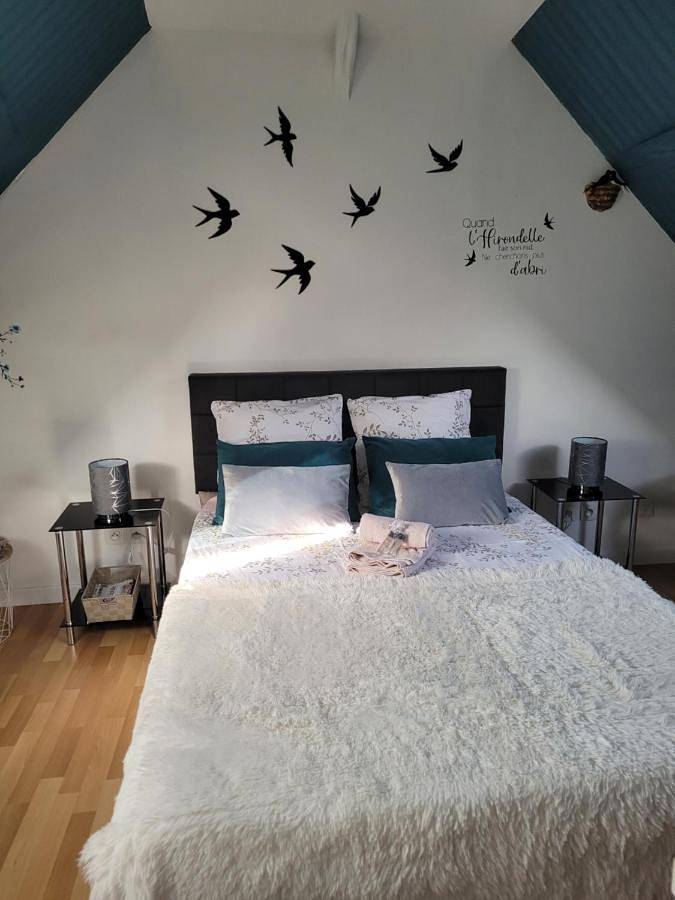 Appartement de vacances pour 2 personnes, avec vue et jardin