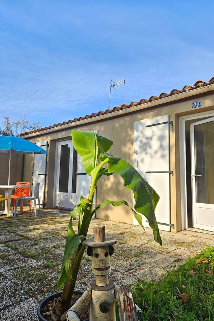Village vacances pour 4 personnes, avec Jacuzzi ainsi que Terrasse et Jardin en Vendée