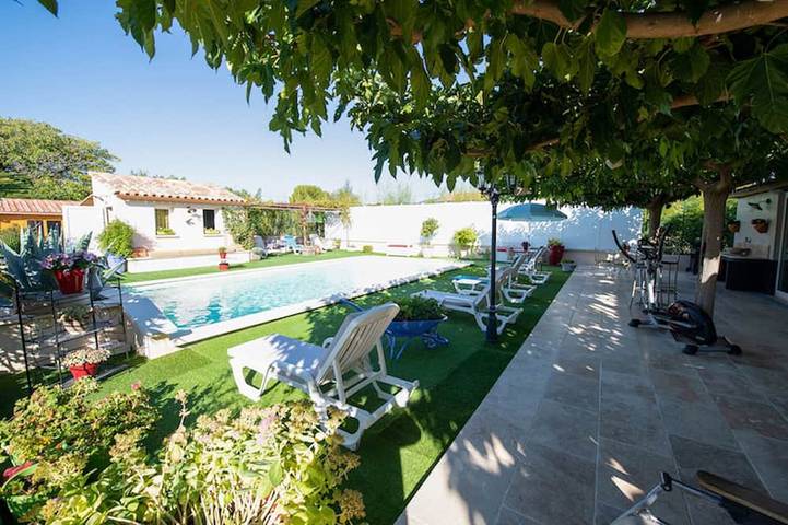 Maison de vacances pour 10 personnes, avec Terrasse et Jardin