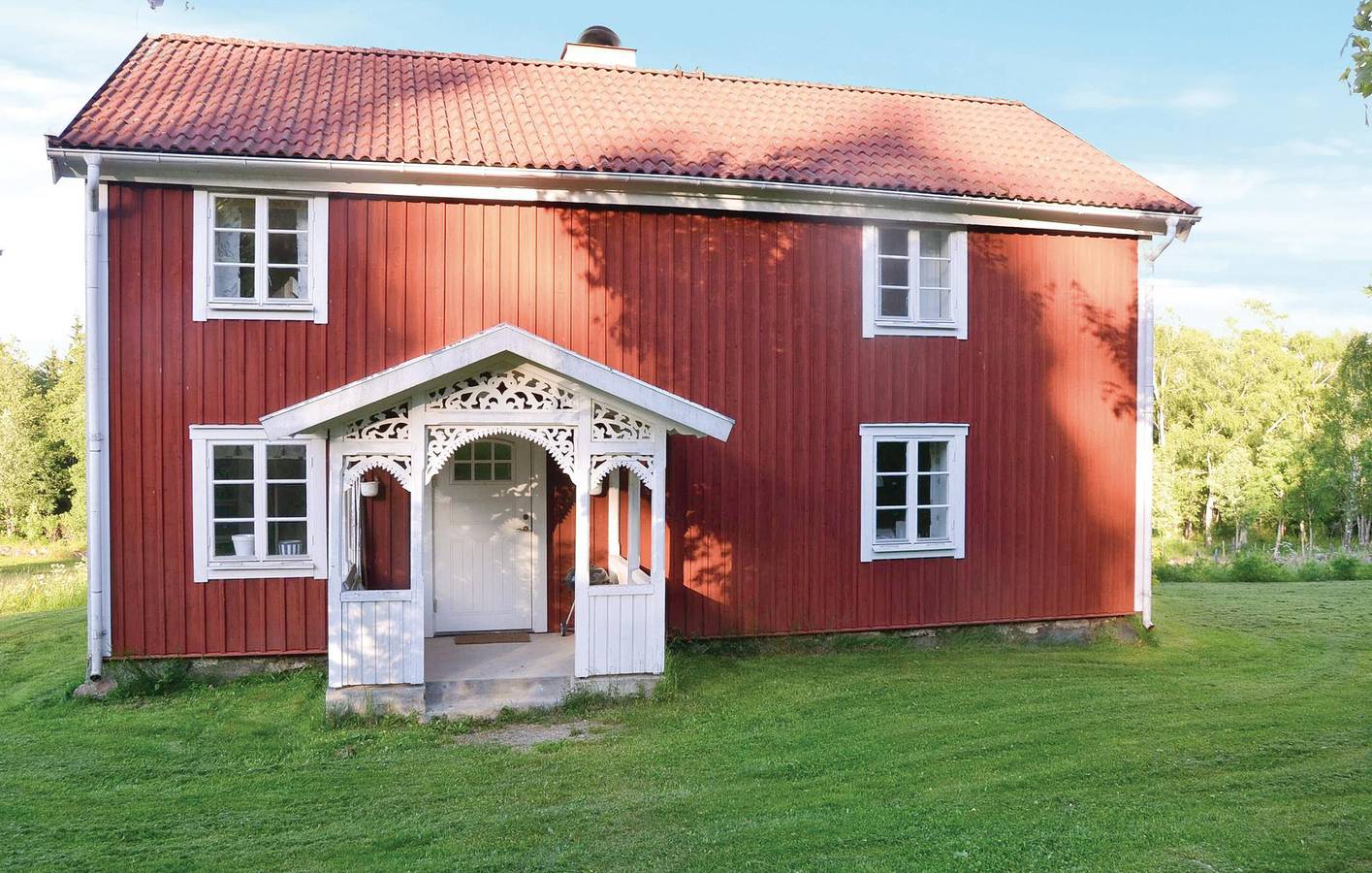 Ferienhaus für 6 Personen mit Terrasse in Söndra, Jönköpings län