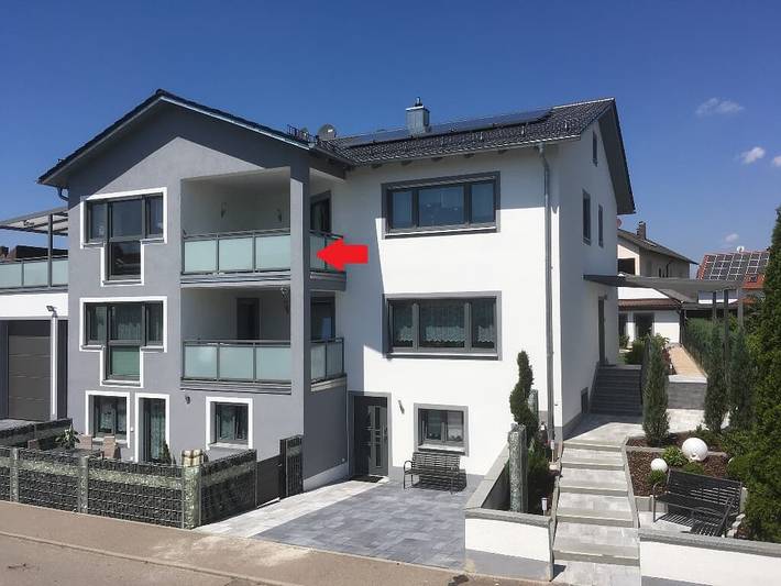 Ferienwohnung für 4 Personen, mit Balkon und Balkon/Terrasse in Wackersdorf