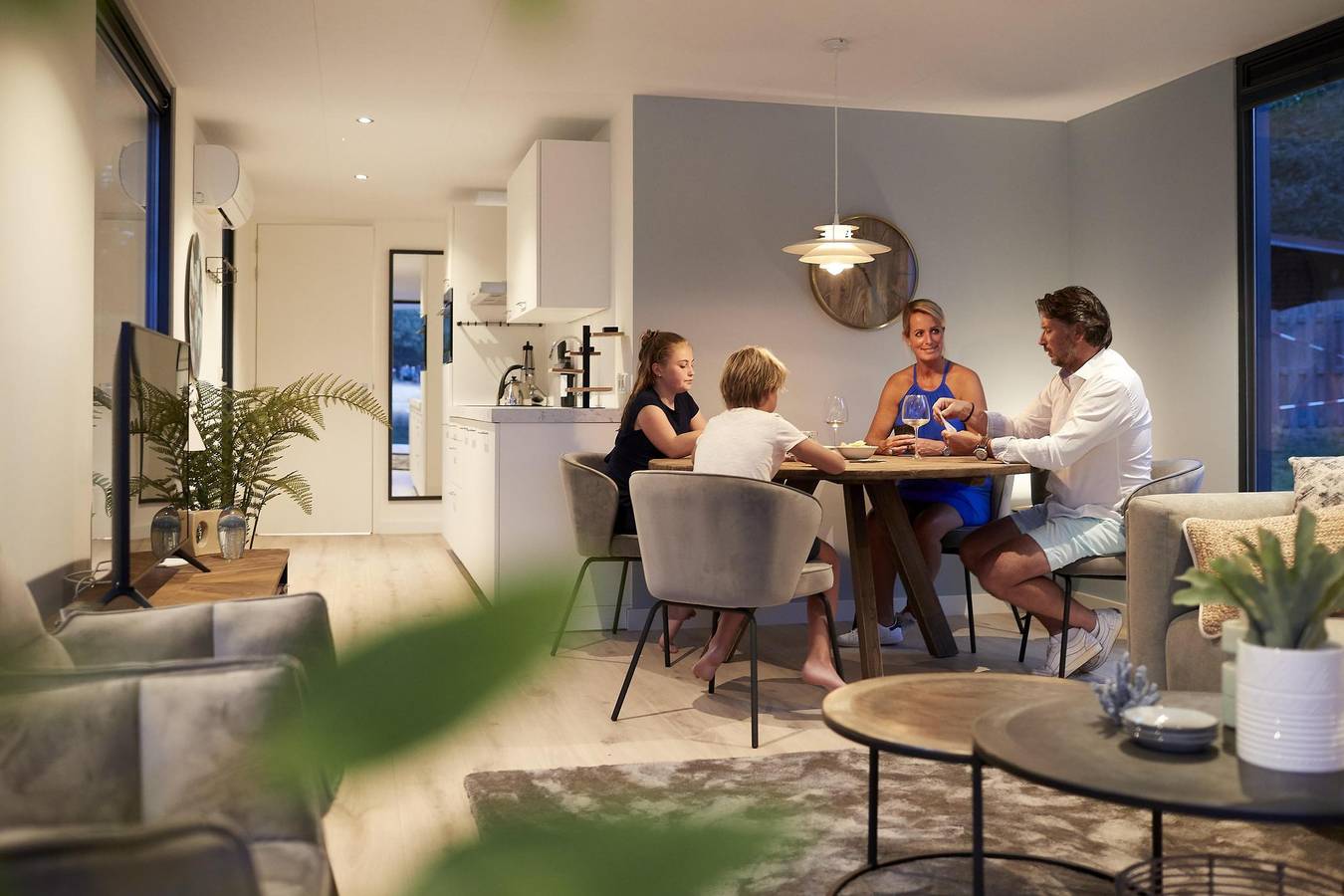 Vakantiepark Breebronne — Wasser Cube | 5 Personen in Maasbree, Limburg (Niederlande)