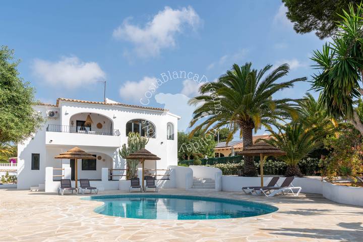 Casa de vacaciones para 6 personas, con terraza y jardín en San Jaime