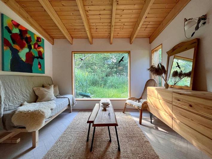 Ferienhaus für 5 Personen, mit Terrasse und Garten sowie Ausblick in Eberswalde