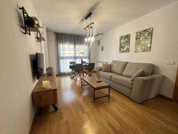 Gîte pour 4 personnes, avec balcon et vue à Saragosse