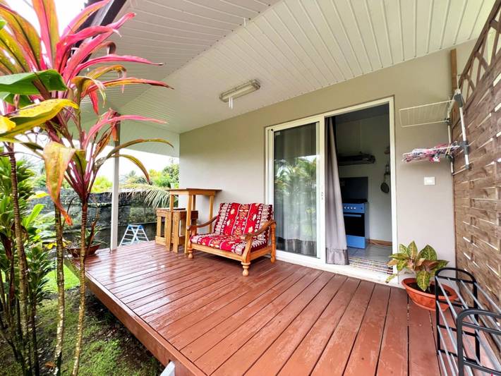 Gîte pour 2 personnes, avec piscine et jardin dans Tahiti - 2