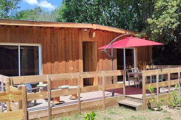 Maison de campagne pour 4 personnes, avec jardin et terrasse à Azur