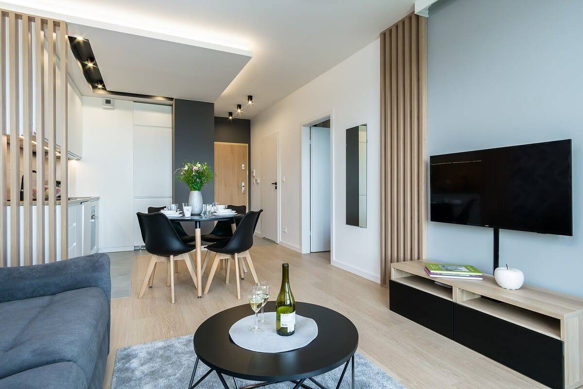 Cały apartament, Apartament wakacyjny dla 4 osób in Przymorze Wielkie, Gdańsk