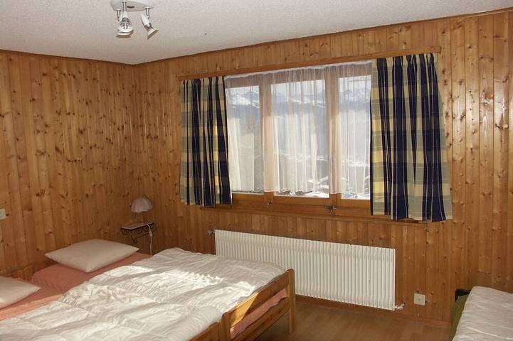 Spacious chalet with a balcony and terrace offering a panoramic view of the Rhône Valley in Anzère, Ayent