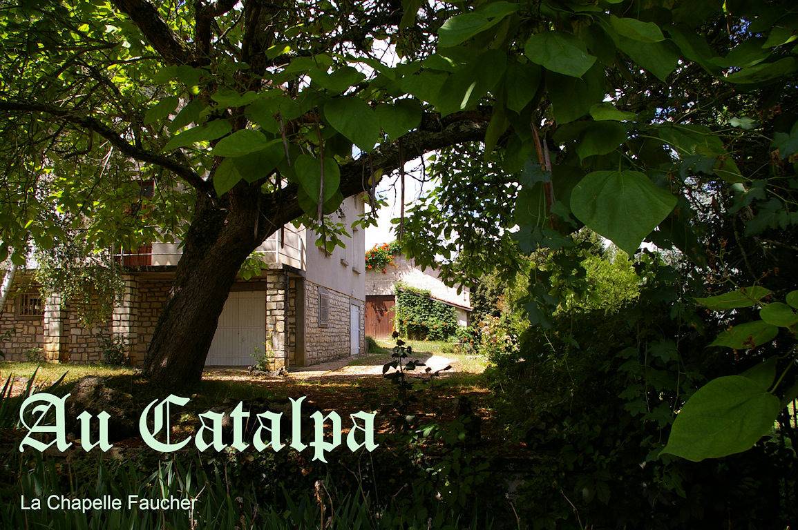 Au Catalpa - Chambre Rouge in La Chapelle-Faucher, Périgord Vert