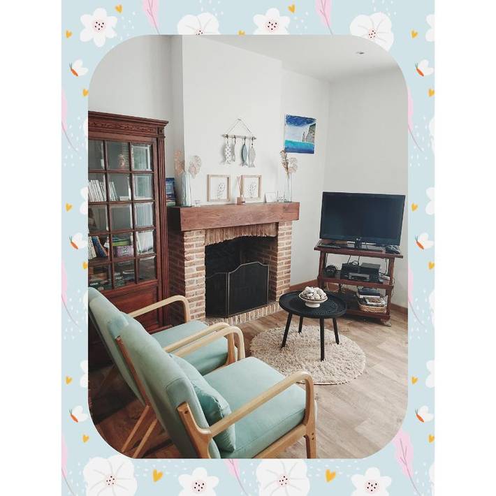 Location de vacances pour 6 personnes, avec jardin dans Office de Tourisme d'Etretat - 2