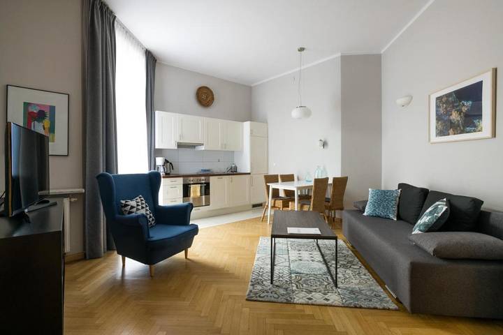 Apartahotel para 4 personas en Cracovia