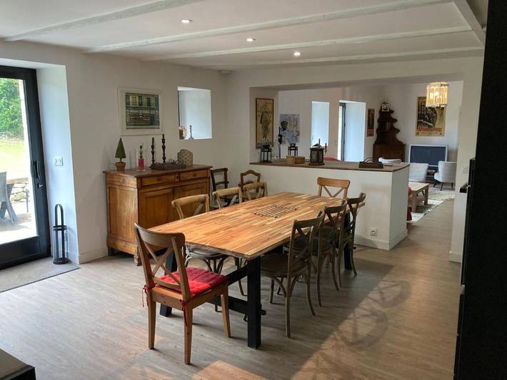Location de vacances pour 8 personnes, avec jardin, animaux acceptés à Treffléan - 4