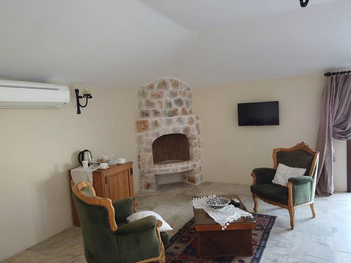 Ferienwohnung für 2 Personen, mit Balkon und Ausblick sowie Meerblick und Garten in Ägäisregion - 3