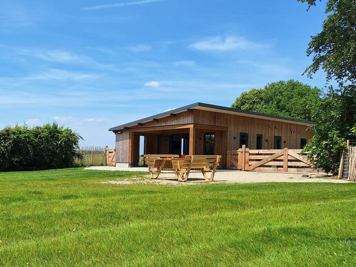 Ferienhaus für 4 Personen, mit Garten und Terrasse, mit Haustier