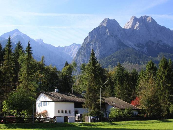 Ferienhaus für 8 Personen, mit Haustier am Eibsee