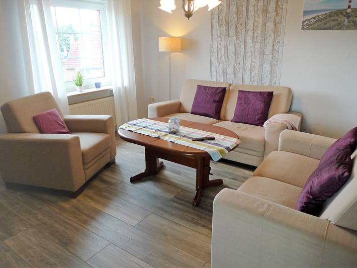 Ferienwohnung für 4 Personen, mit Balkon und Garten in Osteel - 2