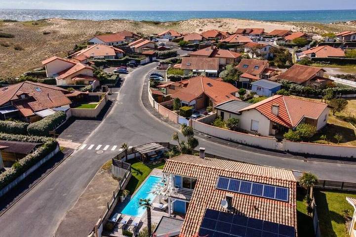 Location de vacances pour 7 personnes, avec Balcon et Jardin dans Plage De La Piste Capbreton