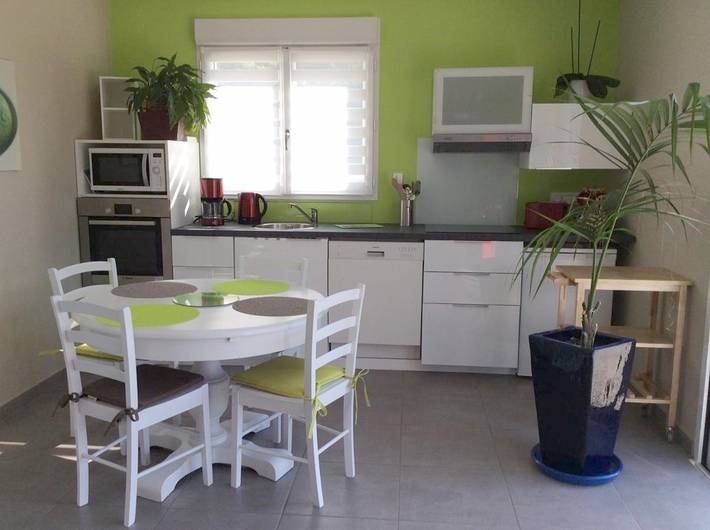 Maison de vacances pour 4 personnes, avec vue et jardin dans l' Ain - 4