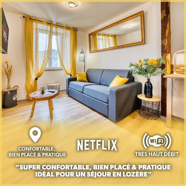 Appartement de vacances pour 4 personnes, avec vue et terrasse