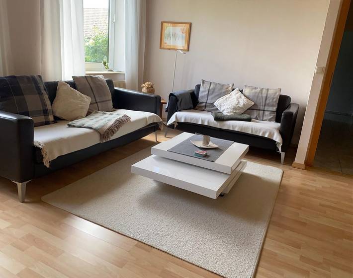 Ferienwohnung für 4 Personen, mit Terrasse und Garten sowie Ausblick in Osterbruch